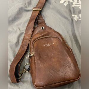 INICAT Brown crossbody bag